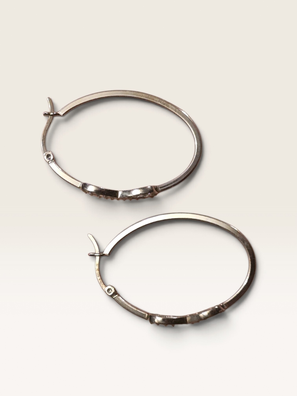 Silver Infinity Drop Earrings 925